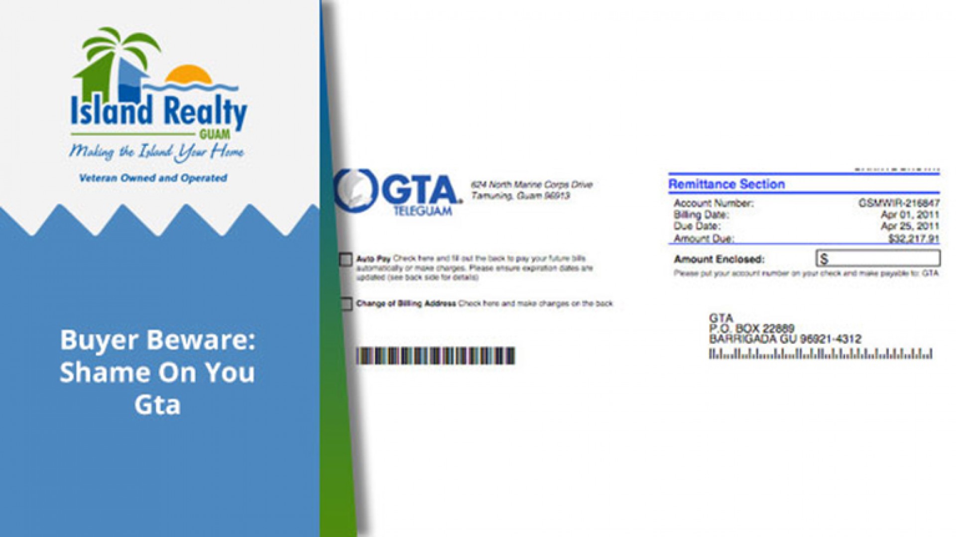 Buyer Beware: Shame On You Gta
