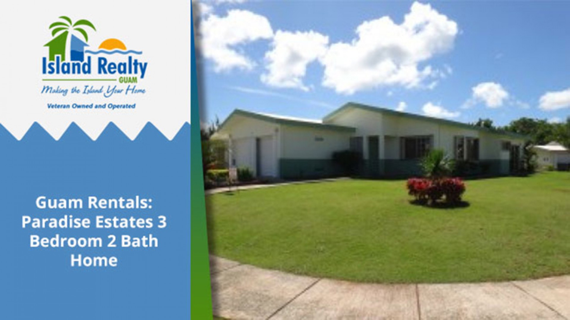 Guam Rentals: Paradise Estates 3 Bedroom 2 Bath Home