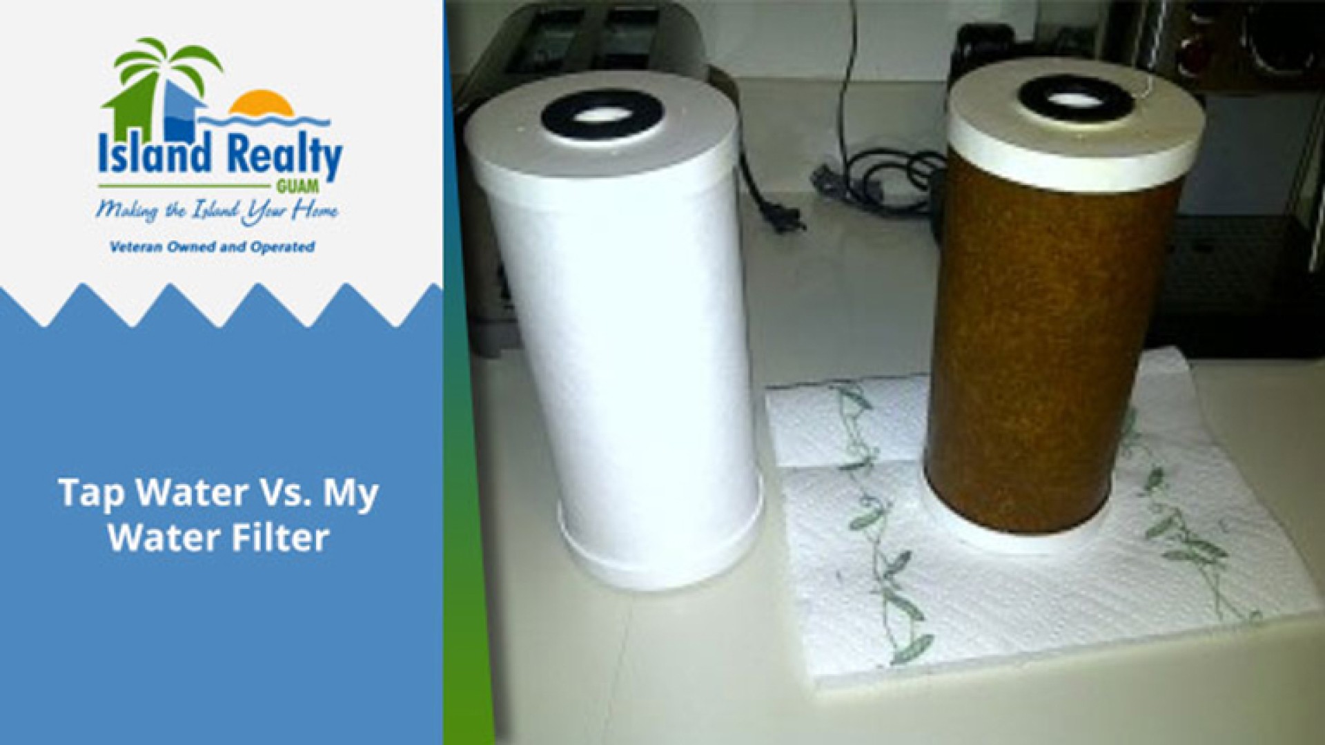 Tap Water Vs. My Water Filter
