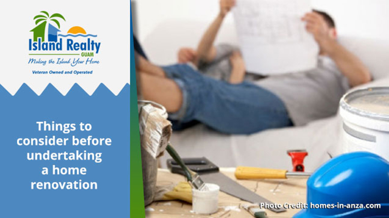 Things to consider before undertaking a home renovation