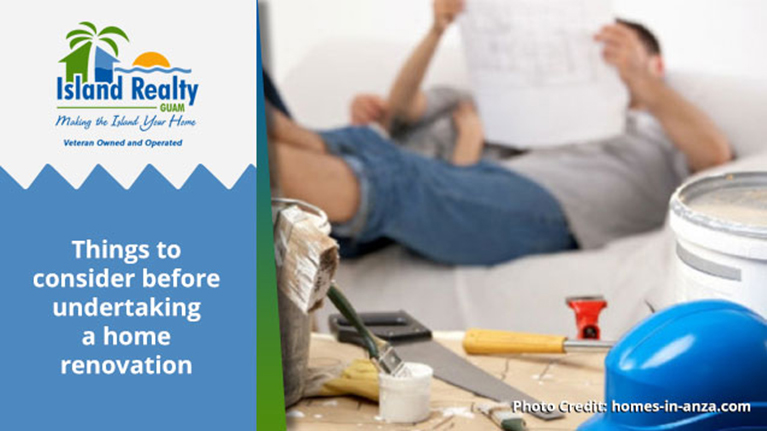 Things to consider before undertaking a home renovation