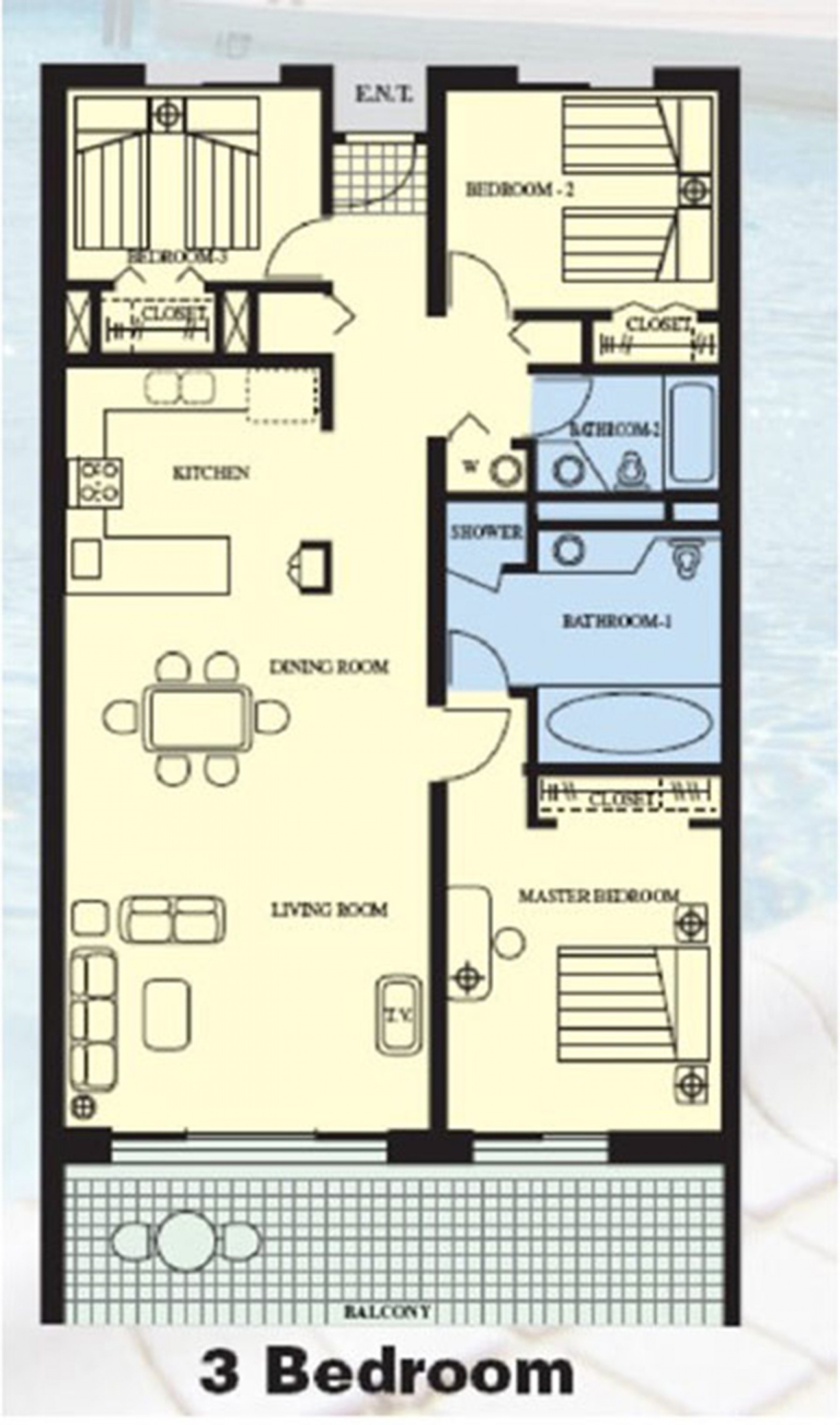 Bed Floorplan