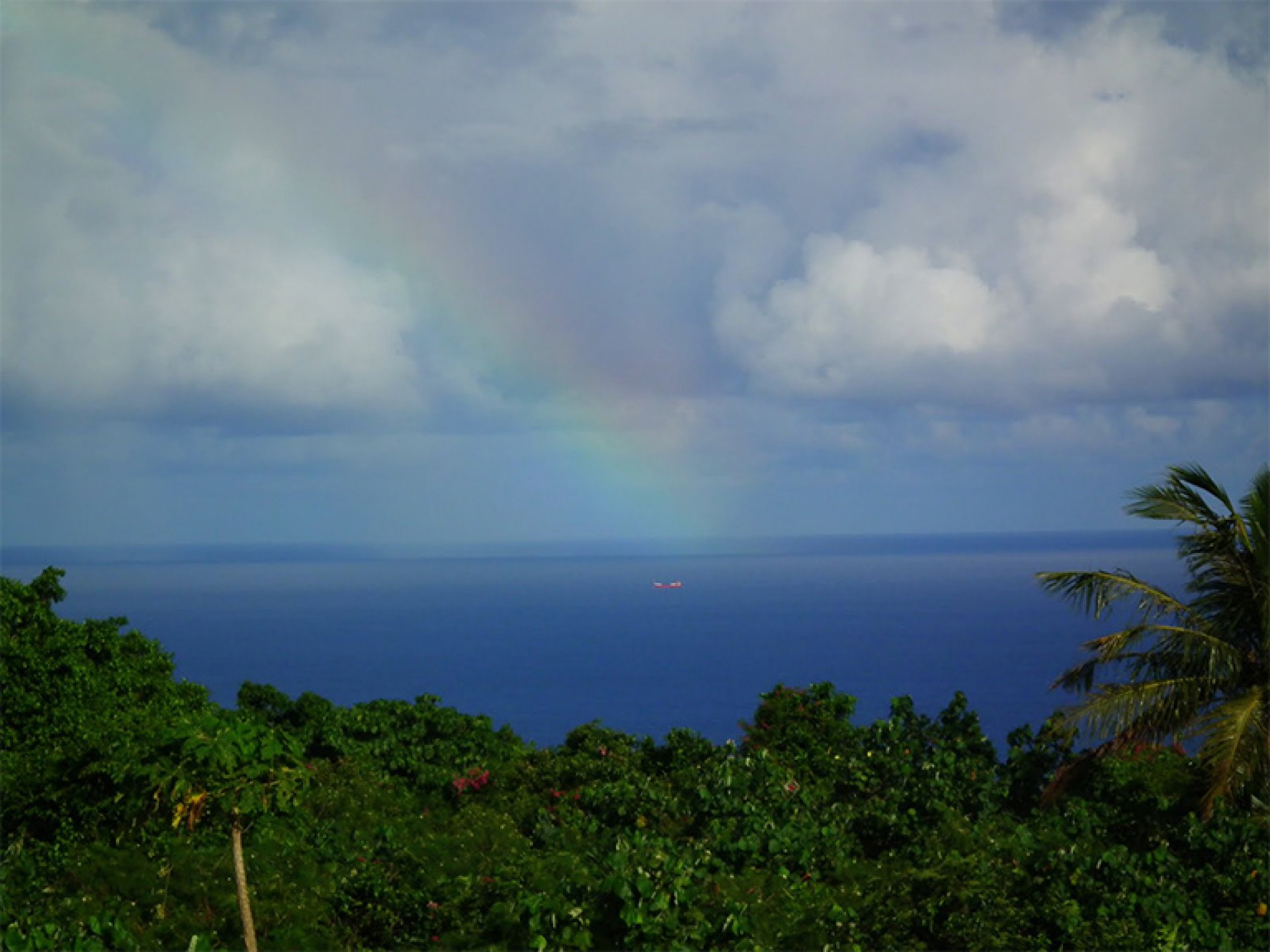 A great view of the Guam bay
